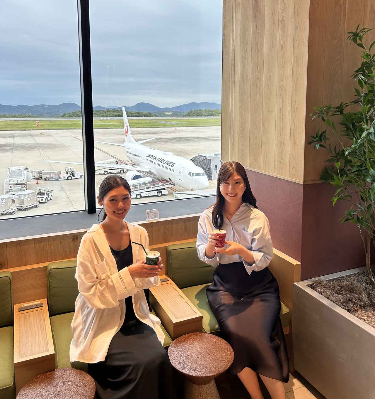 画像: 旅の余韻は広島空港ラウンジ「Yamanami Villa」で