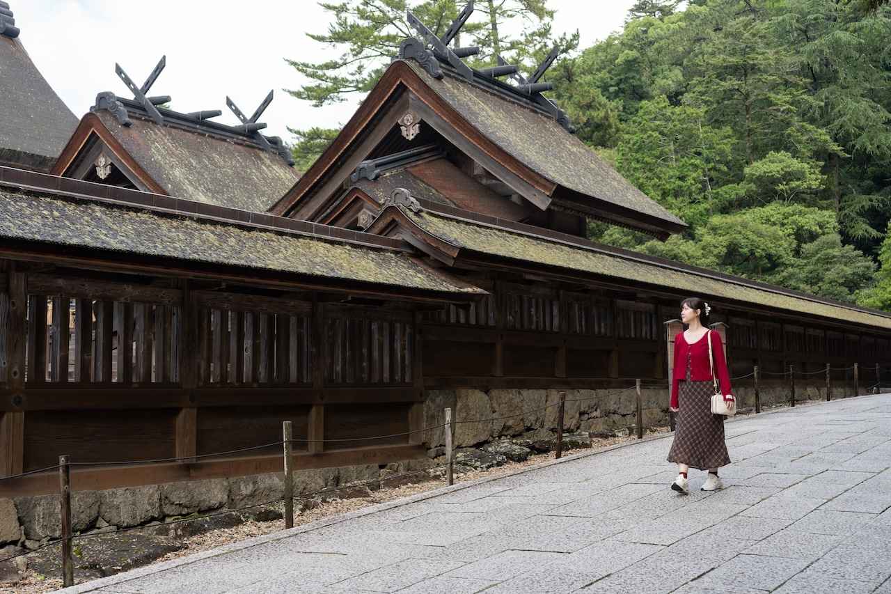 画像: 朝の境内は人が少なく、ゆったりと参拝できます