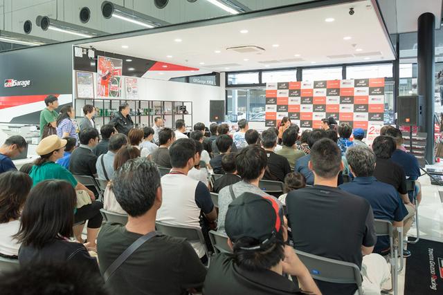 画像4: 大盛況だった9月23日GRガレージ光明池で行われました、小林 可夢偉選手トークショーの模様をご紹介