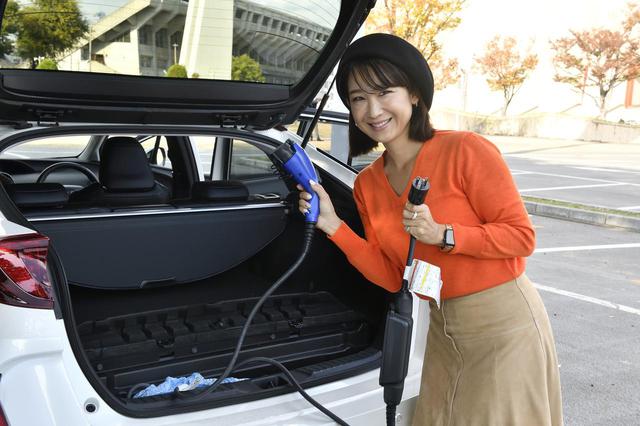 画像: 給電関連のケーブルはこちらに格納されています。