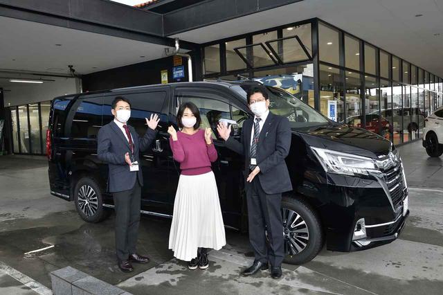 画像2: 今井優杏のRADIO TEST DRIVE/トヨタで一番大きいミニバン「グランエース」は走りも乗り心地もプレミアム!前半(2021年1月16日UP)