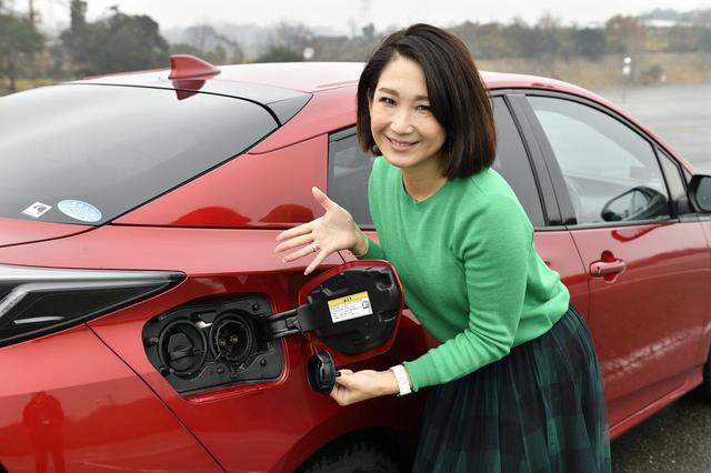 画像: プリウスPHVがベースなので発電しながら電気も送れます。