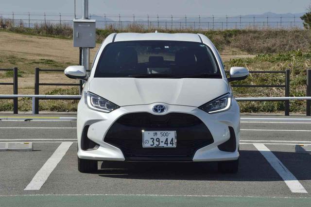 画像: 真正面から!