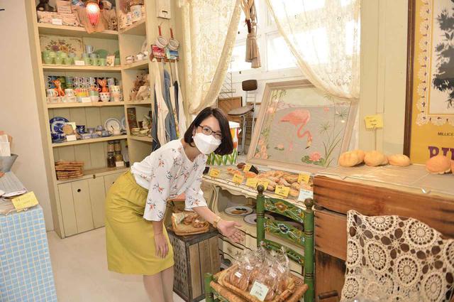 画像: 店内も可愛らしい!今井さんのテンションもUP!