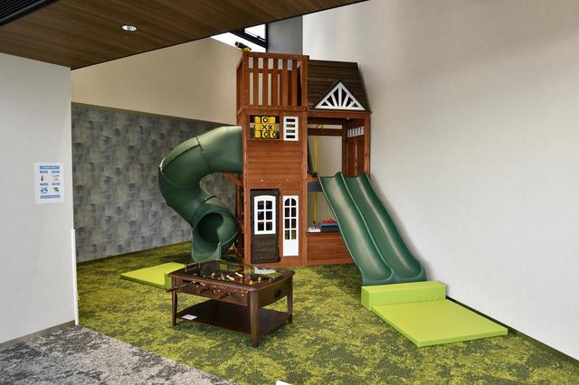 画像: 住めますね!と今井さんが驚いたキッズスペースはこちらです。