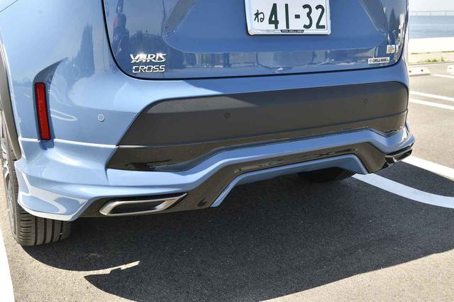 画像: モデリスタ装着部分をバババンと!
