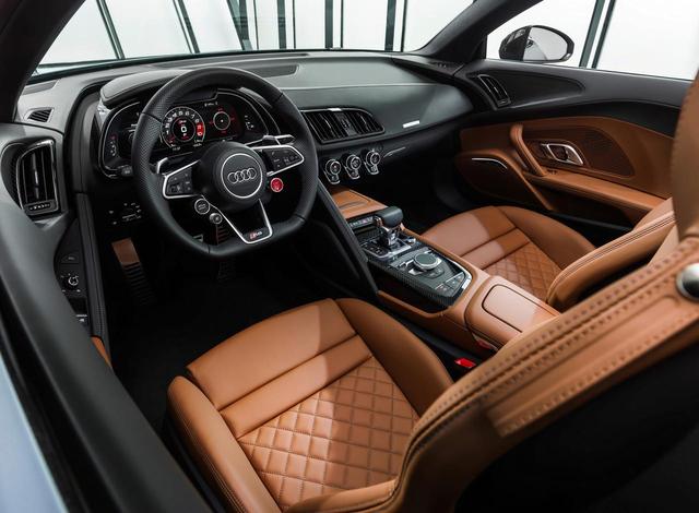 画像: Audi R8 Spyder(アウディ R8 スパイダー)のインテリア
