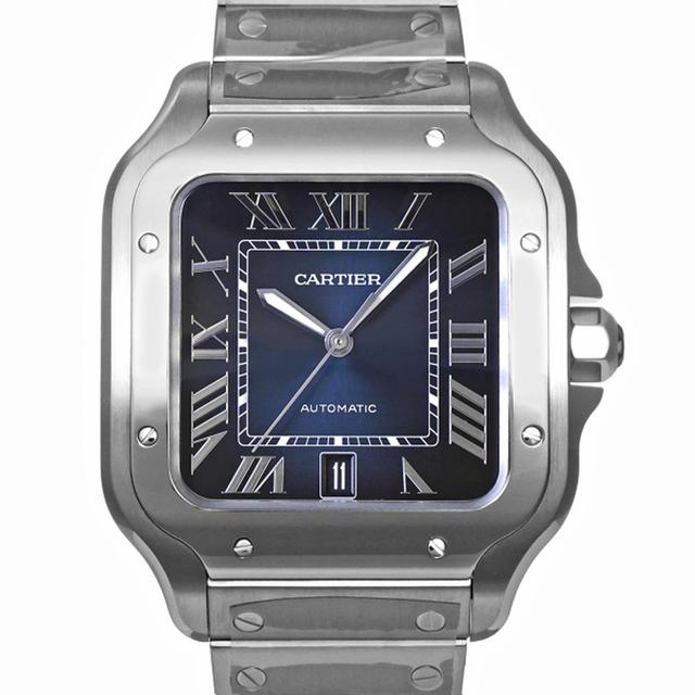 画像: サントス ドゥ カルティエ LM 価格:730,000円(USED・税抜) www.moon-phase.jp