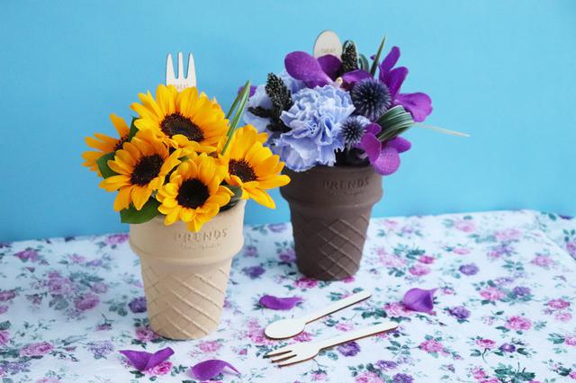 画像5: 大切な人へ贈るお花スイーツ この夏はカラフルな「ICECREAM BOUQUET」をあの人へ