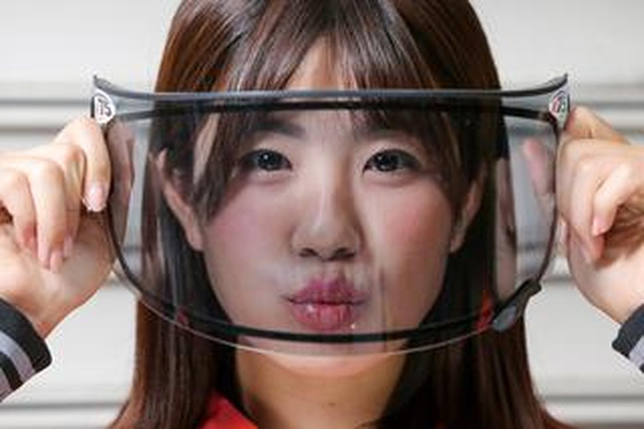 レーシングスペックの雨用シールド『ARAI VAS-Vダブルレンズシールド