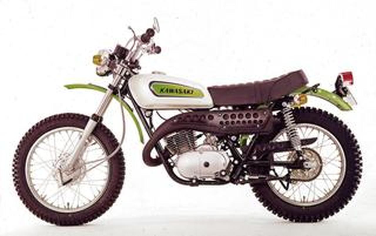 KAWASAKI「250TR」49年前に存在した2スト・デュアルパーパス -1970 