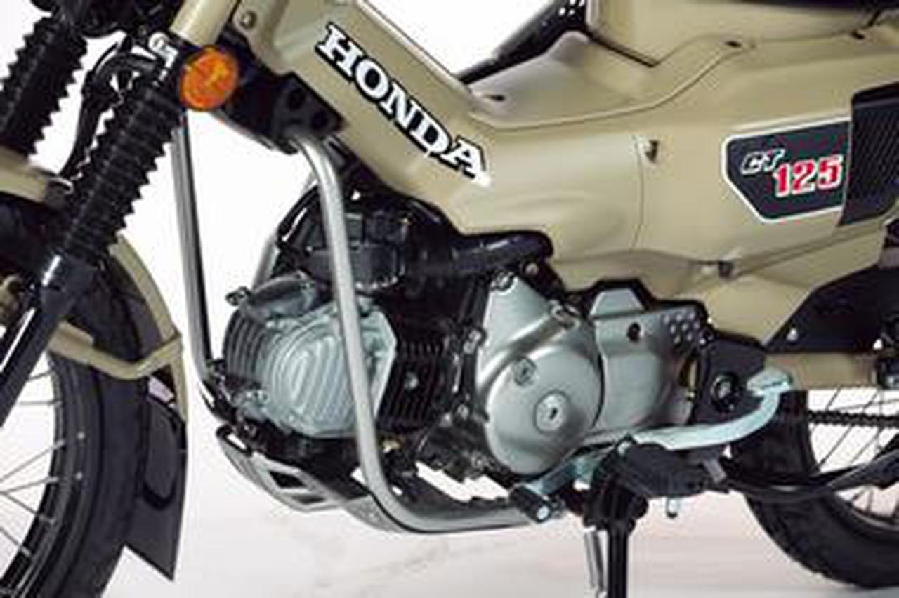 新型ハンターカブの〈エンジン・フレーム・足回り〉を解説