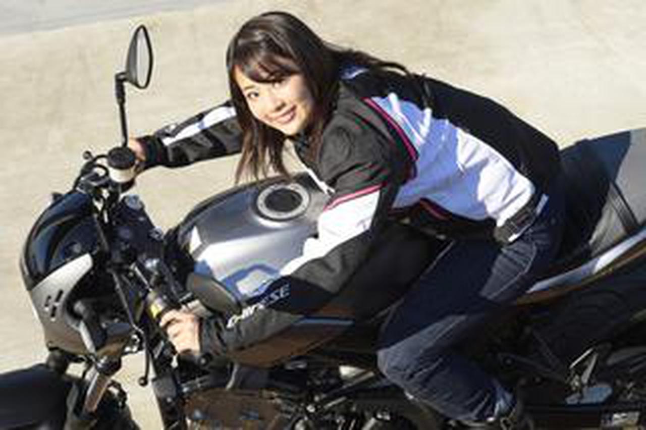 平嶋夏海 × スズキSV650 ABS・SV650X ABS【オートバイ女子部の