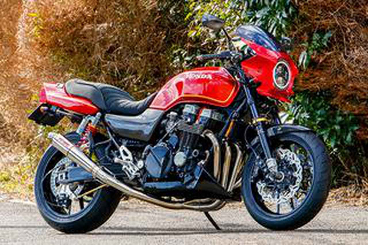 市本ホンダCB750(ホンダCB750)後継17インチCBに“F”カスタムのルックス