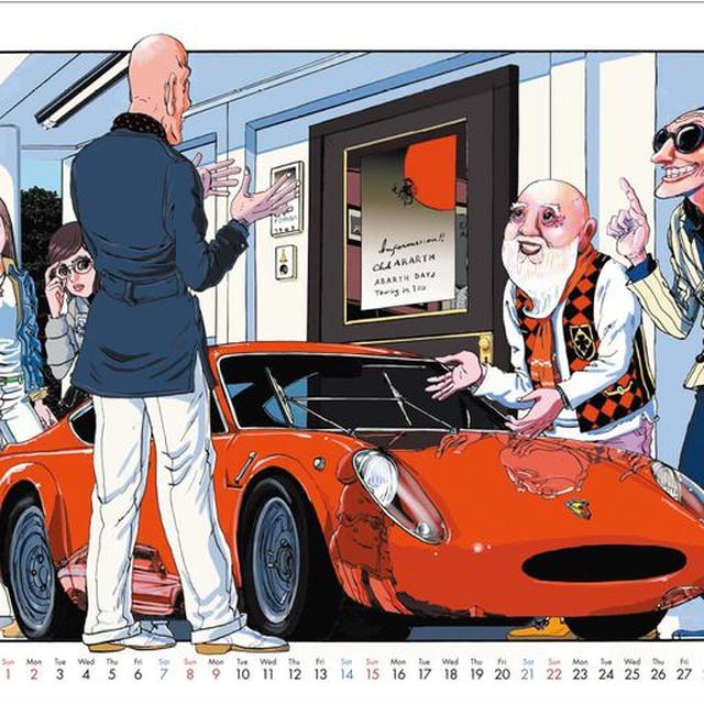 画像3: 『西風　2023 GTroman ILLUSTRATION CALENDAR』は2022年11月25日発売