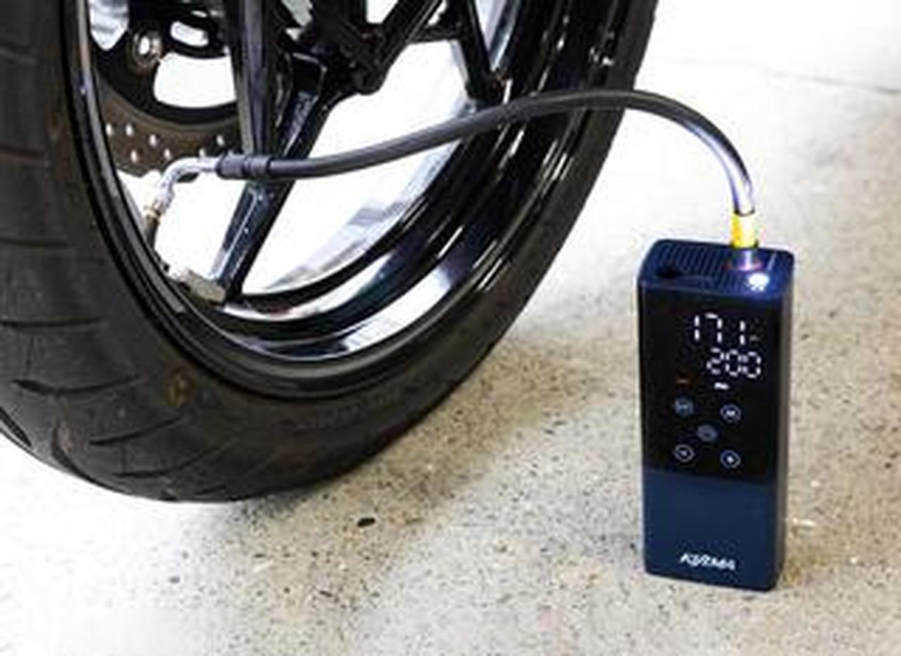 簡単・確実・コンパクトな充電式の空気入れがバージョンアップ! キジマ