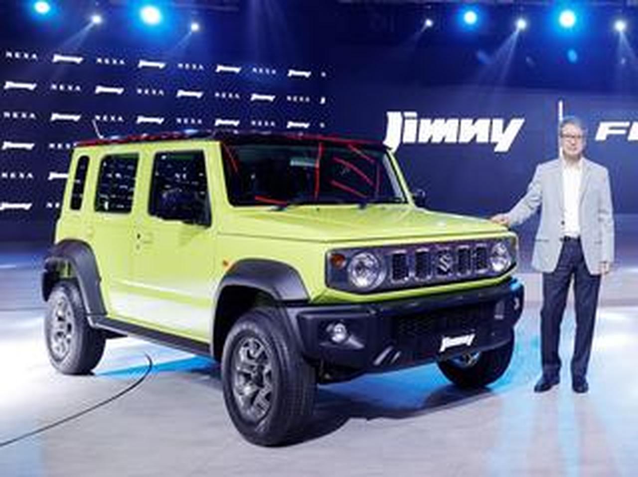 スズキが「ジムニー5ドア」インド仕様を発表! 全長は3985mmで