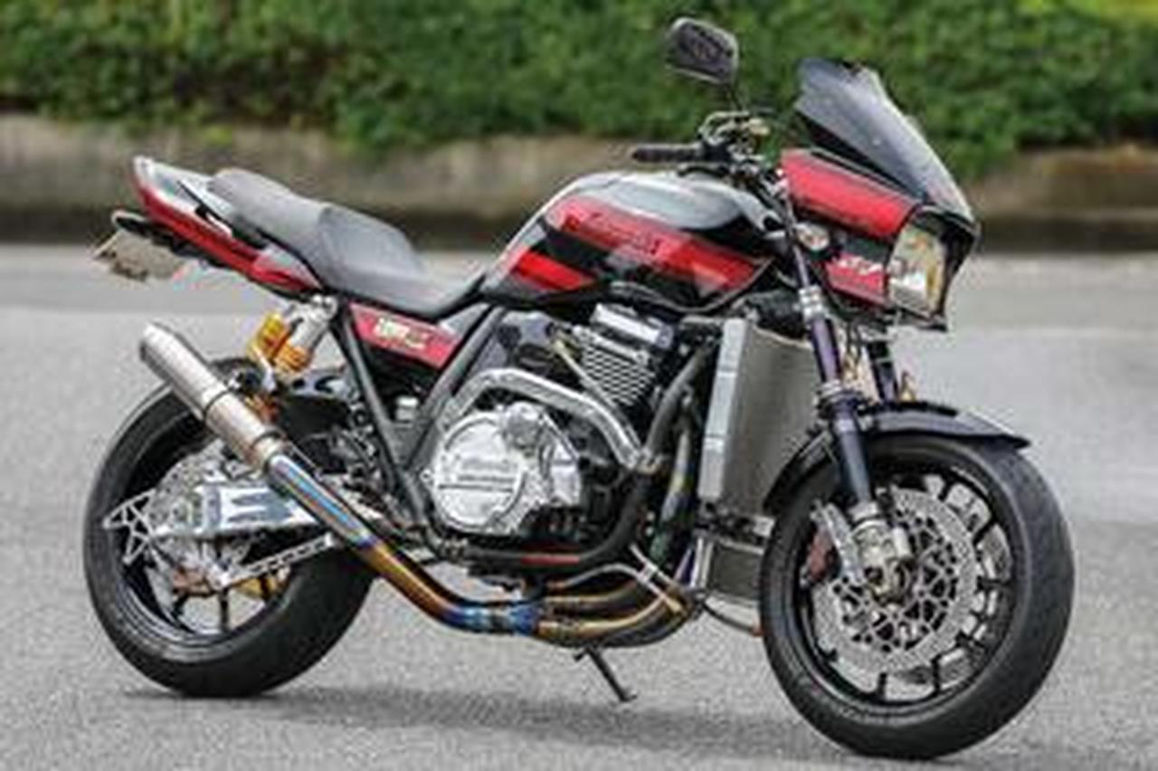 ZRX1200チャタホーイ様 ZRX1200 DAEG｜POWERBOX TitanBlue ※只今製作にお時間がかかり