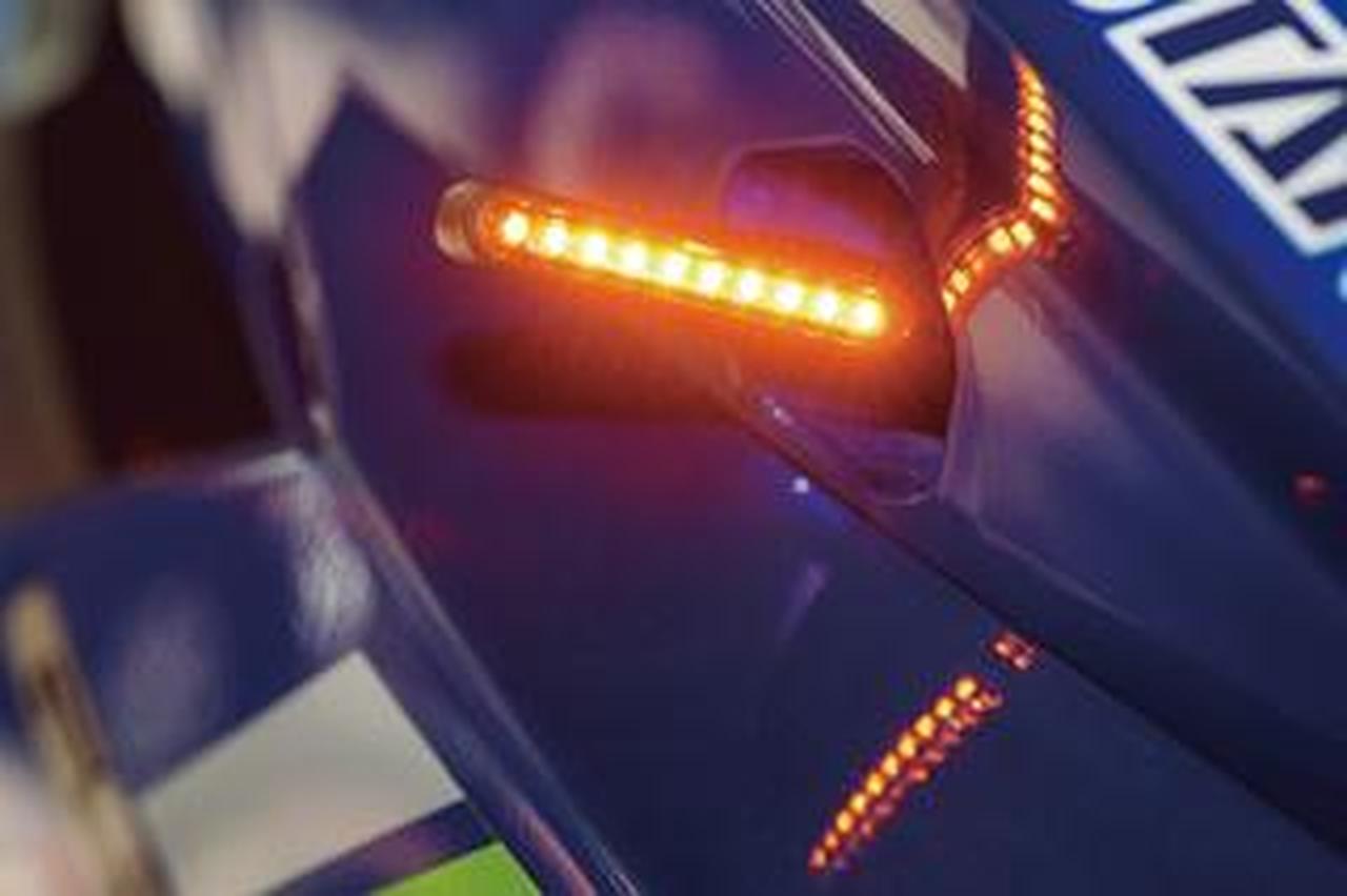 キジマ流れるLEDウィンカー 高輝度LEDで被視認性を大幅アップ! 流れる点滅機能をプラスしたキジマ