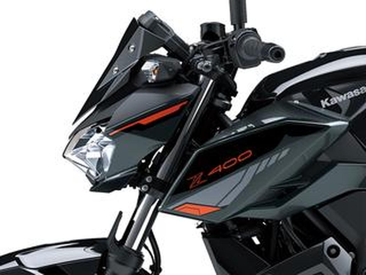 カワサキ「Z400」2024年モデル発売! カラーは1色の設定、新色エボニー
