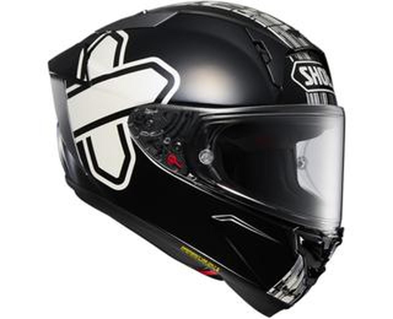 SHOEI Xfifteen クロスロゴ ブラック/マルチカラー SHOEIの新たなマーク「クロスロゴ」を用いたXフィフティーンの