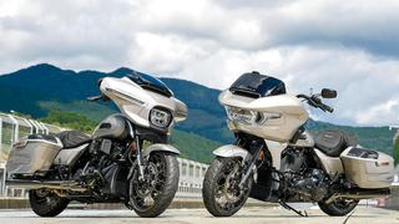 ハーレーダビッドソン「CVO ロードグライド」「CVO ストリートグライド 