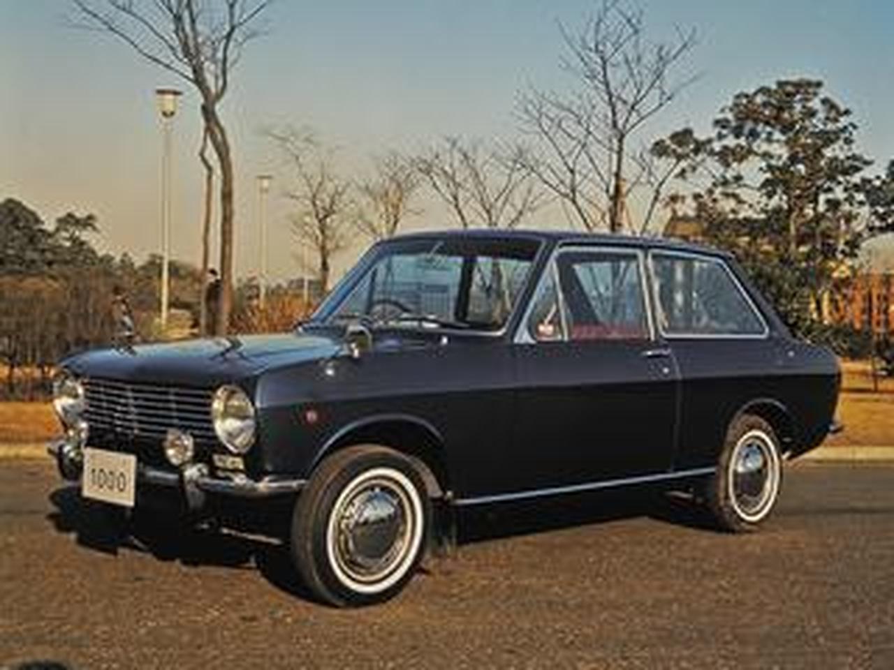 日産ダットサン・サニー1000(昭和41/1966年4月発売・B10型)【昭和の 