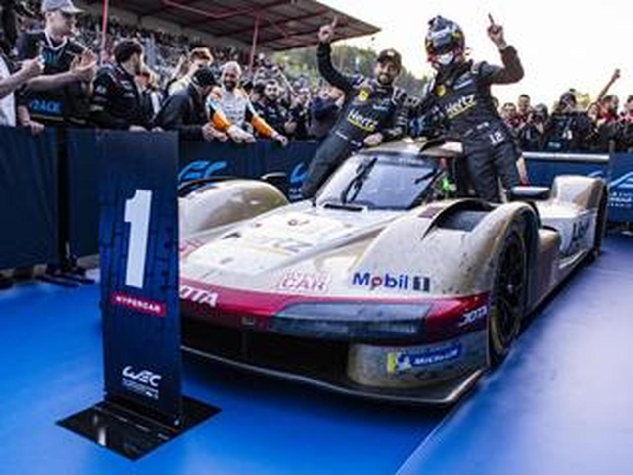 WEC第3戦、ハーツ・チームJOTAの12号車ポルシェ963が優勝、赤旗中断