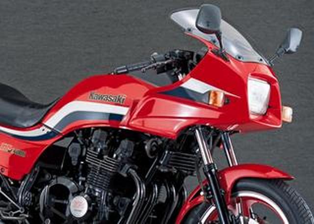 ●絶版　カワサキ　空冷GPz1100F 純正右ミラー&リアサスペンション ○絶版 カワサキ 空冷GPz1100F 純正右ミラー&リアサスペンシ