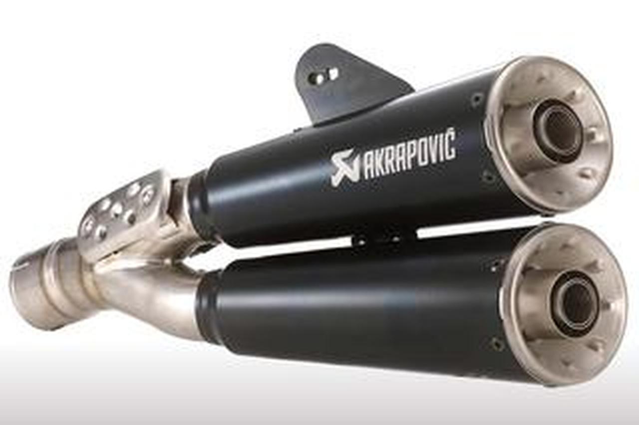 BMW R12nineT AKRAPOVIC スリップオンマフラー ブラック AKRAPOVIC スリップオンマフラー ステンレス BMW R12nineT / R12