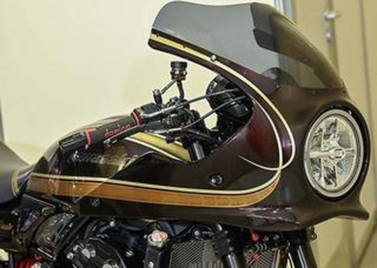 アメリカンドリーム Z900RS(カワサキ Z900RS)独創のハーフカウルに追加