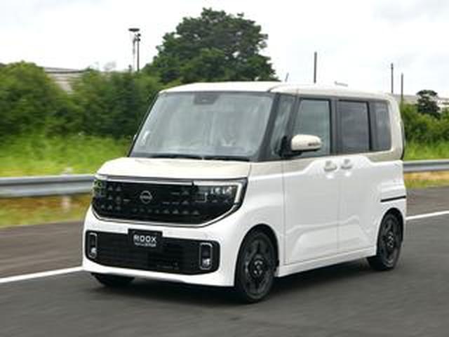 rooxさま New Nissan Roox] The Nissan Roox has a new shape, round and