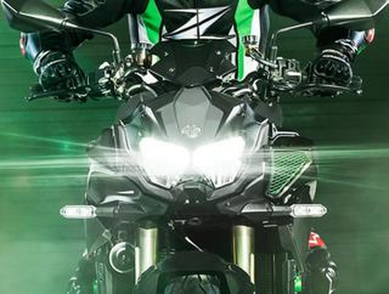 新品希少壁紙 1本 (2本迄追加可能) シルバーの「Z」エンブレムを採用! カワサキ「Z H2 SE」の2026年モデル