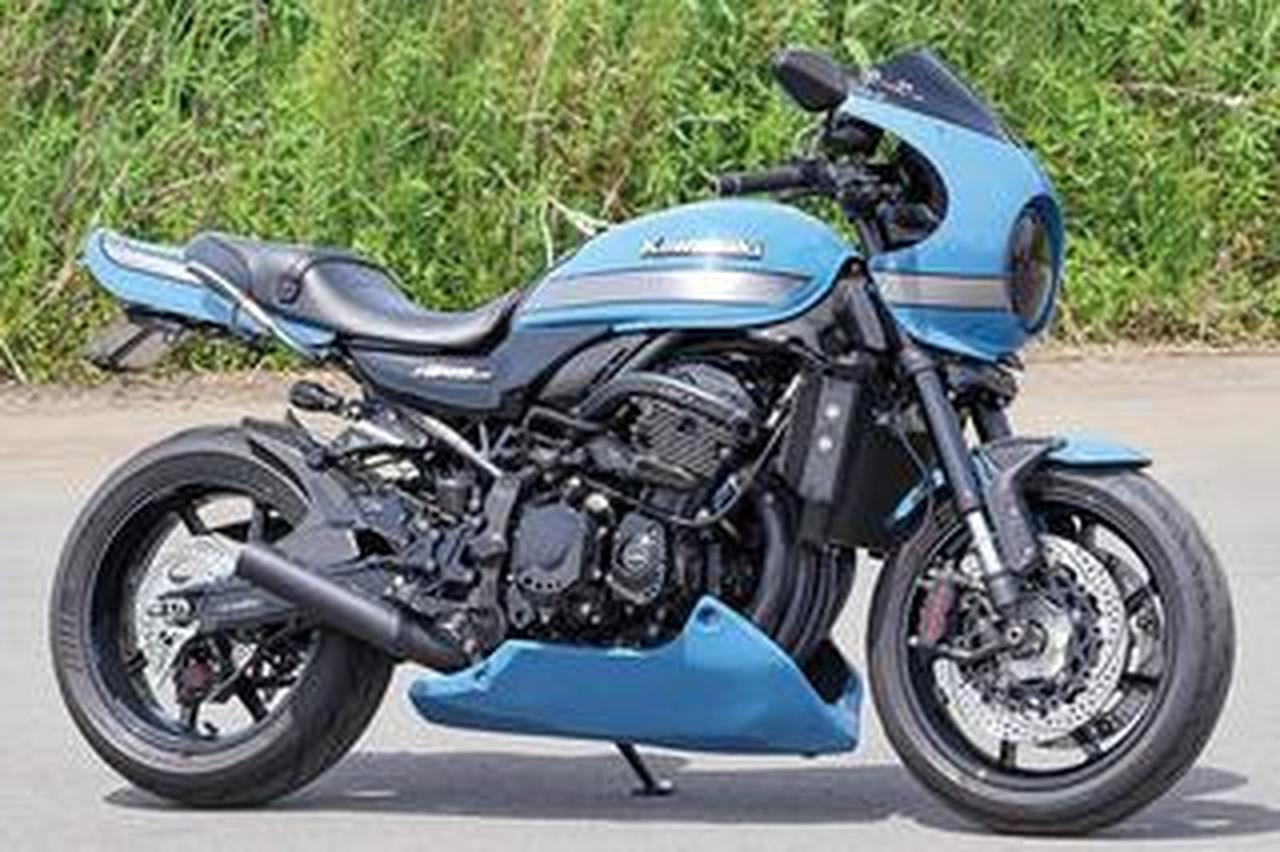 YOSHIDA SPL. Z900RS CAFE(カワサキ Z900RS CAFE) 純正色にカーボン