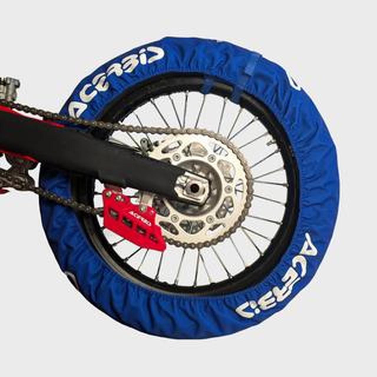 zipp 454 TL ハドラス済 cx-super交換 タイヤ付 ※ローター無 ACERBIS、マディ時のトランポ積載時に活躍する「X-タイヤカバー2.0」を