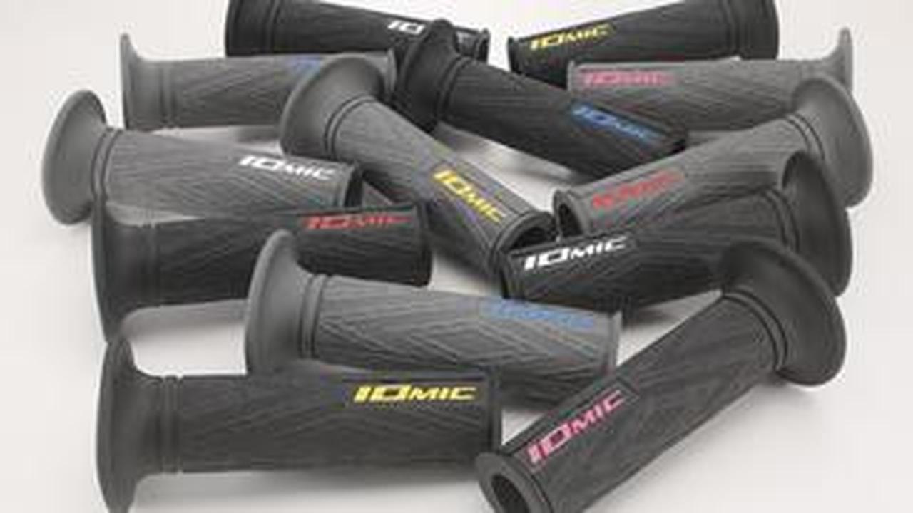 プロト「バイク用グリップ iX-MC」ゴルフ用グリップメーカーが最高の