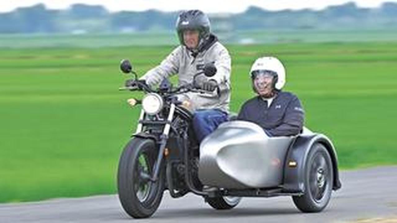 サクマエンジニアリング「レブル250 × IOTA KIII サイドカー」インプレ