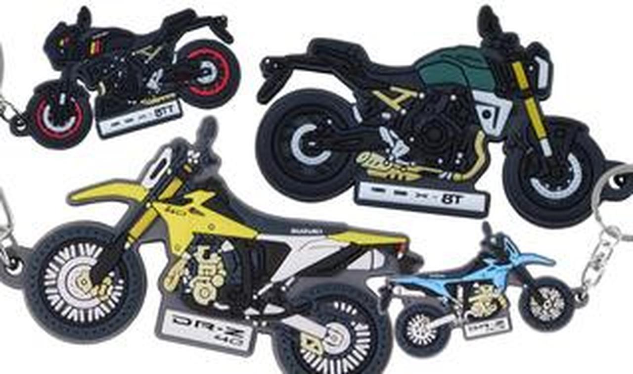 新作】スズキ純正『DR-Z4S/DR-Z4SM』『GSX-8T/GSX-8TT』のラバー
