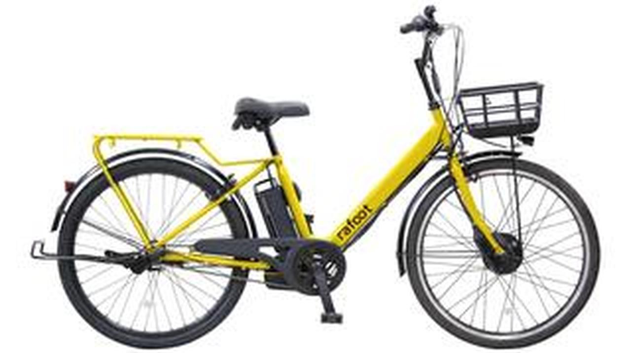 電動アシスト自転車 シティタイプ イエロー 航続距離1000km、充電の手間から解放してくれる電動アシスト自転車