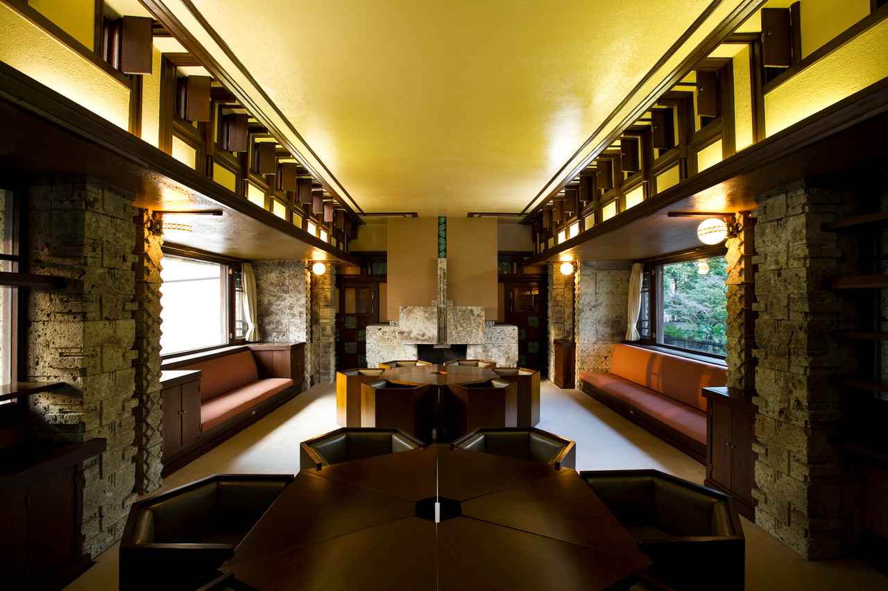 画像: ヨドコウ迎賓館 – designed by Frank Lloyd Wright
