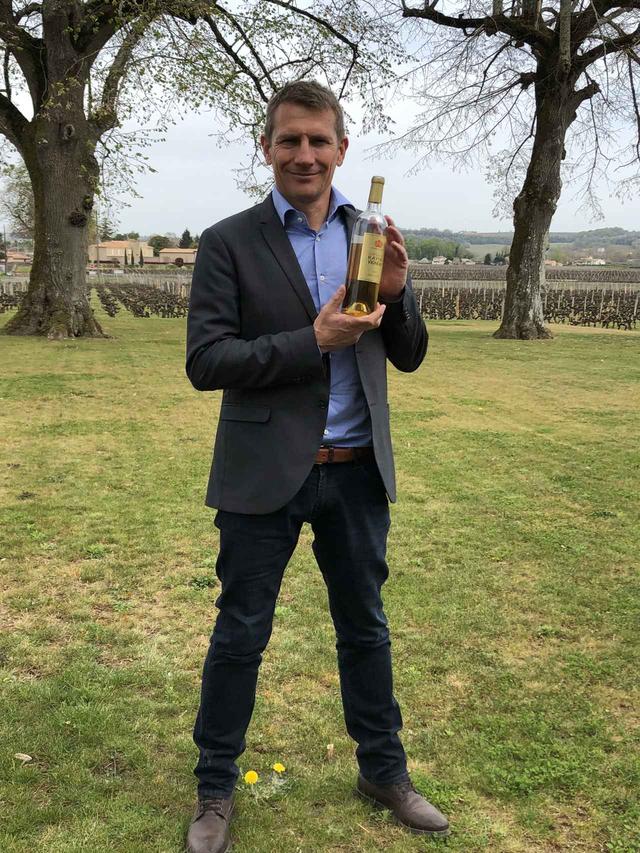 画像: レーニュ・ヴィニョーの支配人、ヴァンサン・ラベルジェール氏