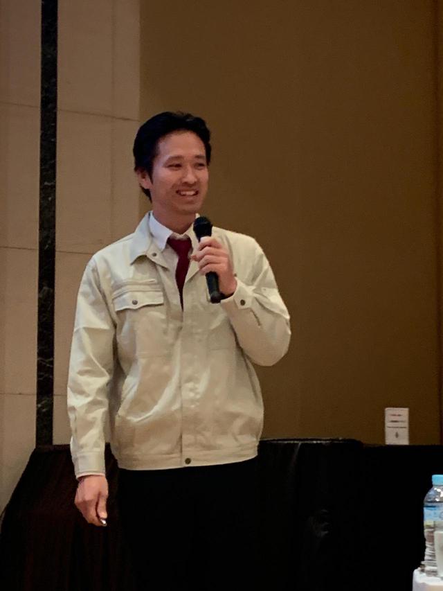 画像: 製造部リーダーの上野翔氏