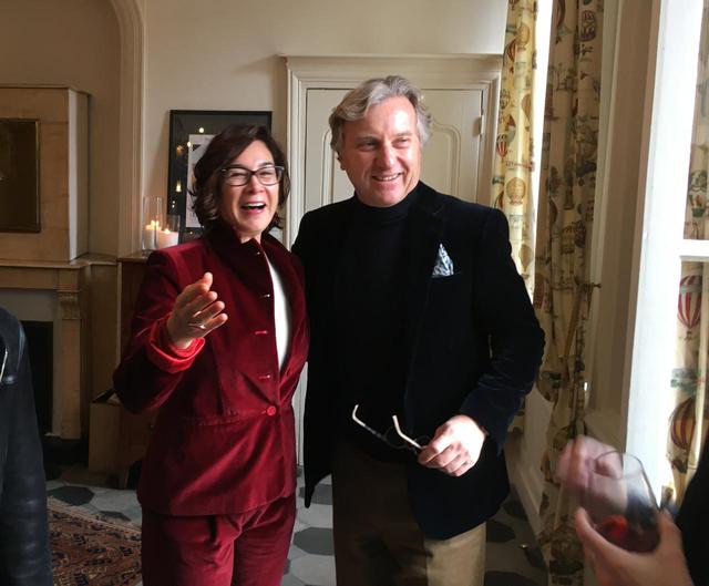 画像: ナタリー・ボワセさんとジャン・フランソワ・キュリ氏