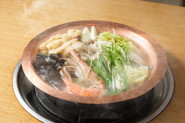 画像: 秘伝九重部屋 虎ふぐの塩寄せ鍋