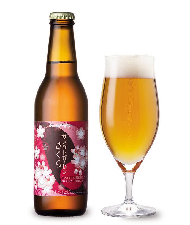画像: サンクトガーレンの春が到来。
飲んで驚く「桜餅」ビール