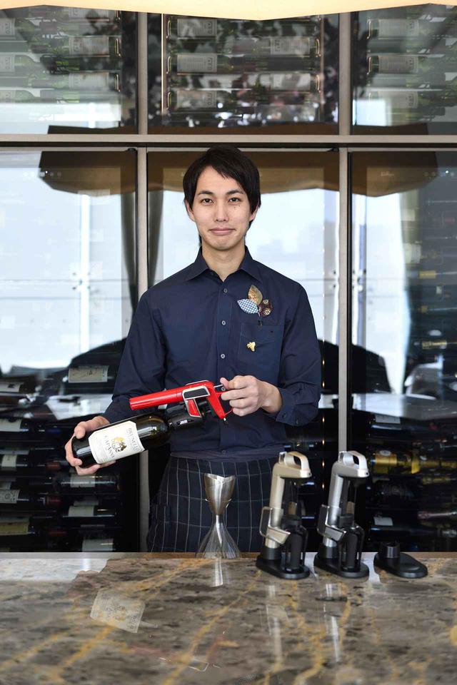 画像: 「FARO (ファロ)」のソムリエ 河内彪氏