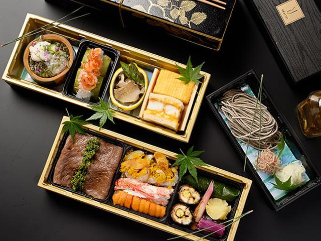 画像: 割烹料理「銀座kappou ukai」初夏の彩り二段重 一人分 15000円(税込) 20セット/日