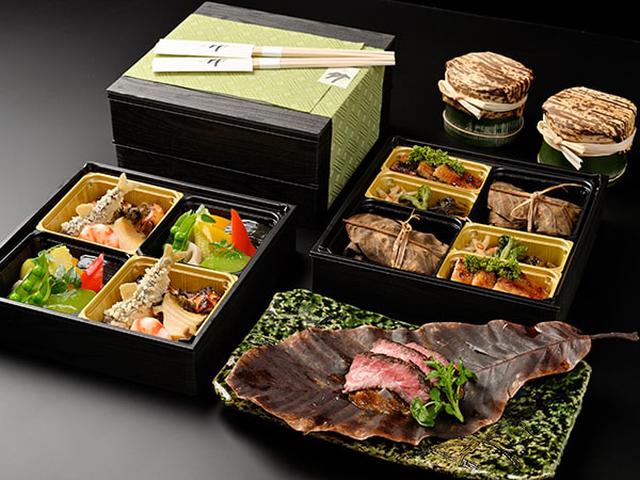 画像: うかい竹亭 特製二段重セット 二人分 10000円(税込) 40セット/日