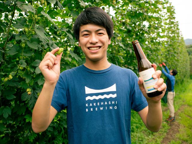 画像: 「かけはしブルーイング」代表 濱田祐太 氏(画像はクラウドファンディングのプロジェクトより)
