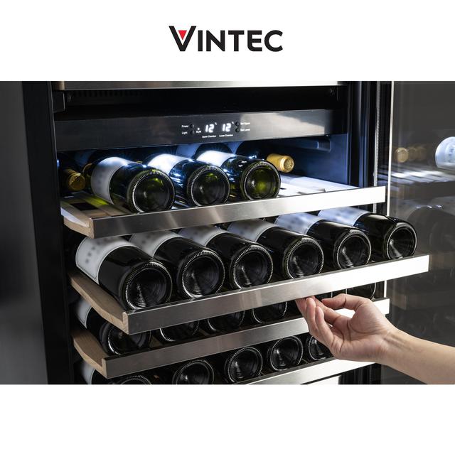 ヴァンテック」1台で2温度帯を管理できるワインセラー登場